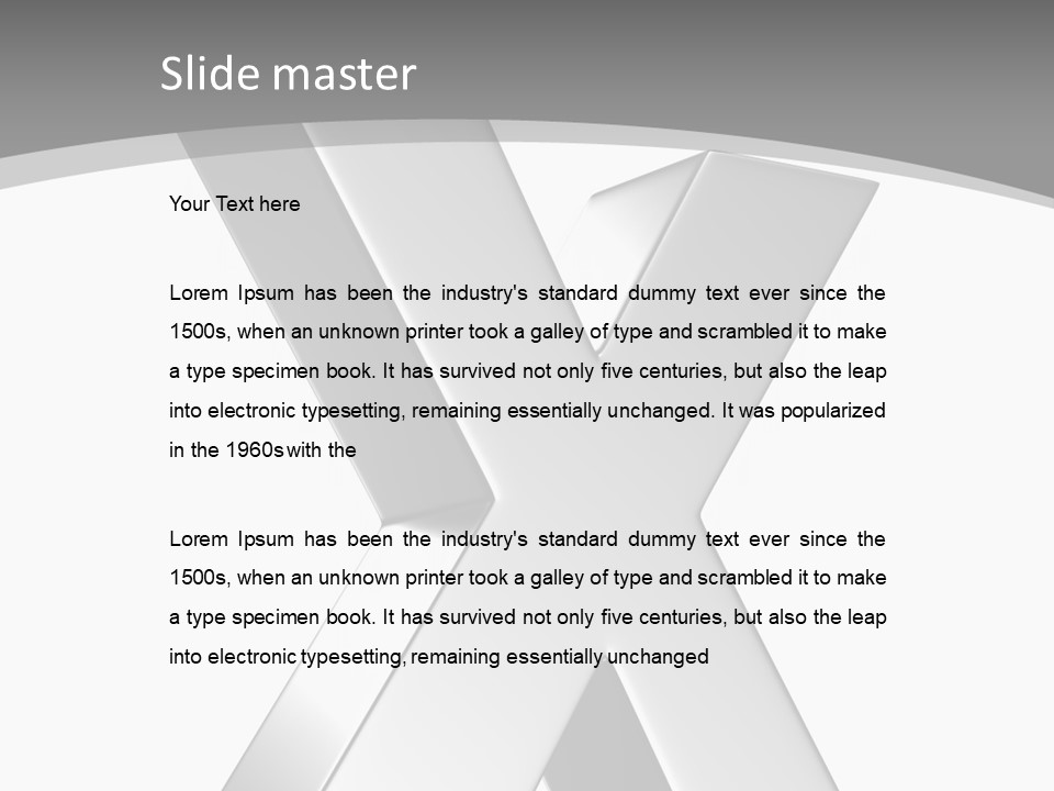 Remote Home Equipment PowerPoint Template