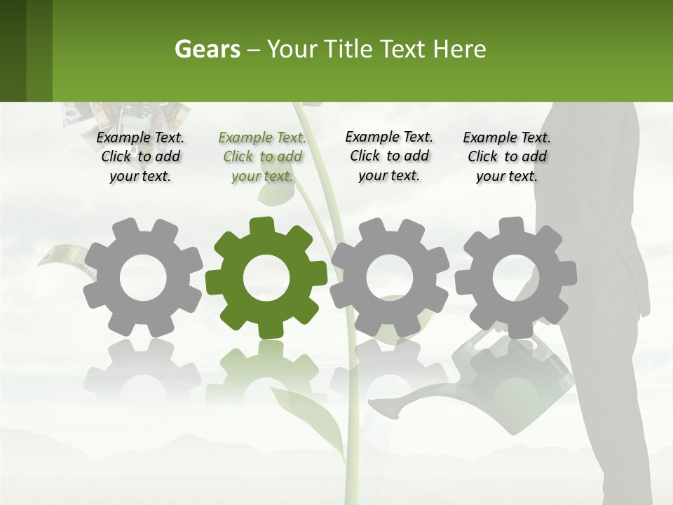 Heat Ventilation Temperature PowerPoint Template