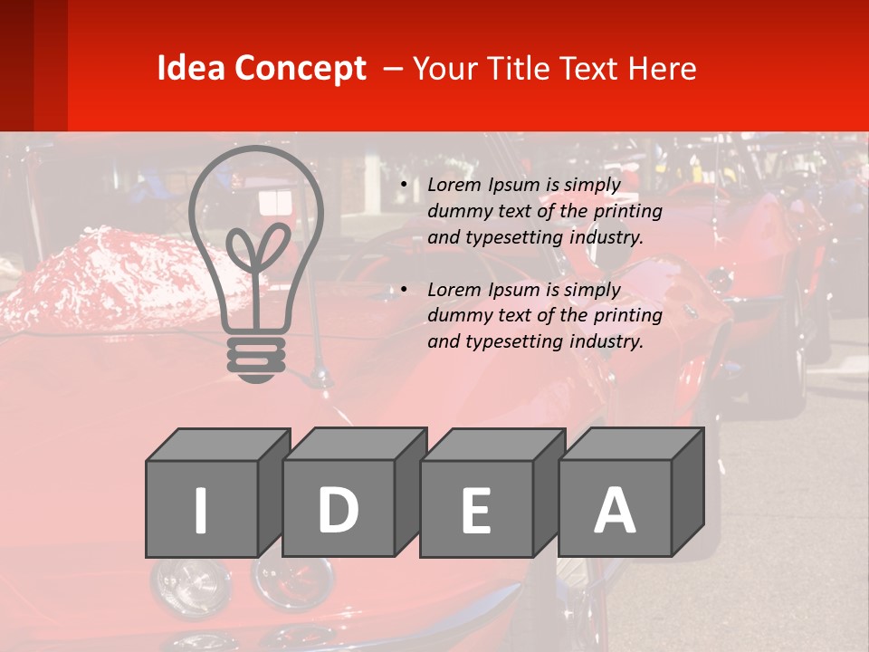 Remote Home Conditioner PowerPoint Template