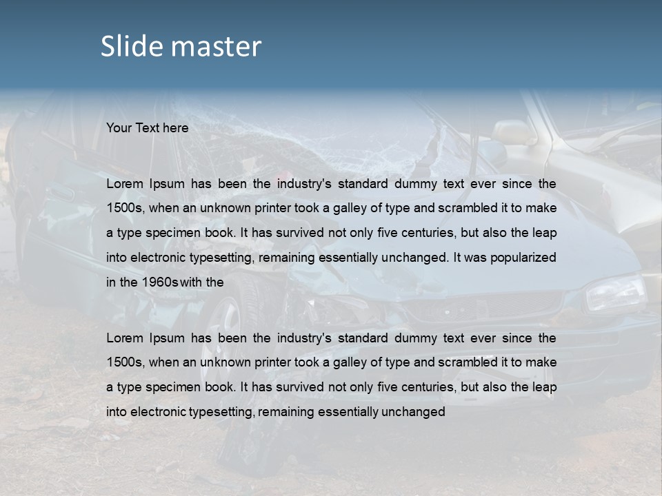 Remote Conditioner Electric PowerPoint Template