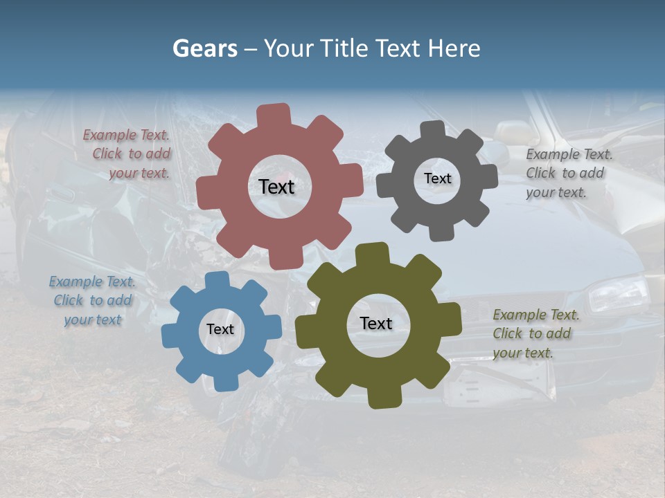 Remote Conditioner Electric PowerPoint Template