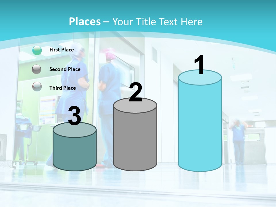Equipment Cool White PowerPoint Template