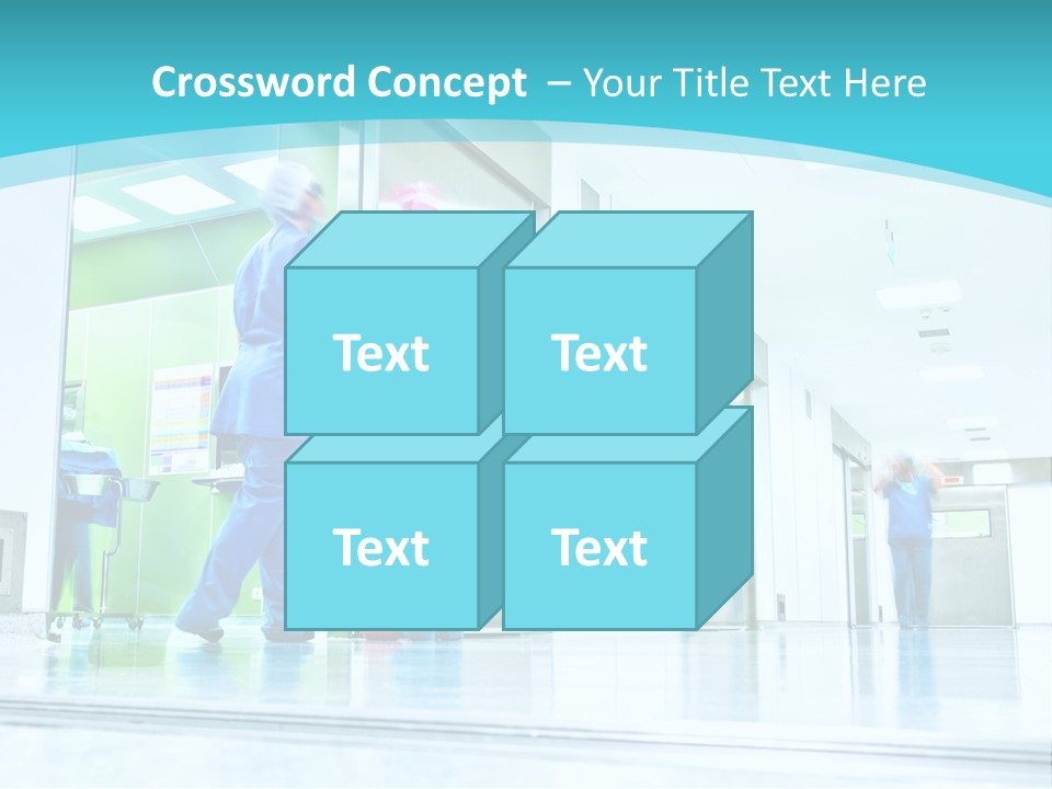 Equipment Cool White PowerPoint Template