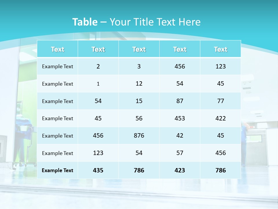 Equipment Cool White PowerPoint Template