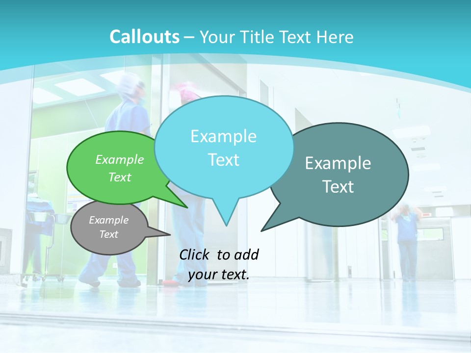 Equipment Cool White PowerPoint Template