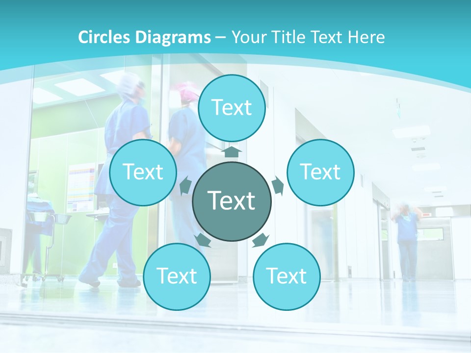 Equipment Cool White PowerPoint Template