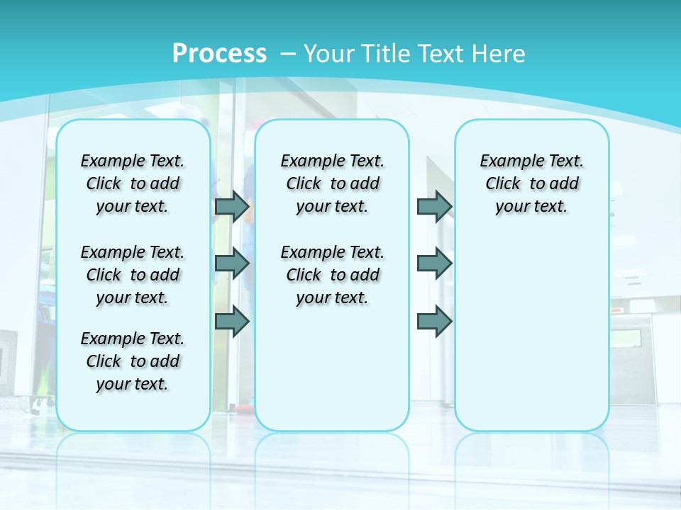 Equipment Cool White PowerPoint Template