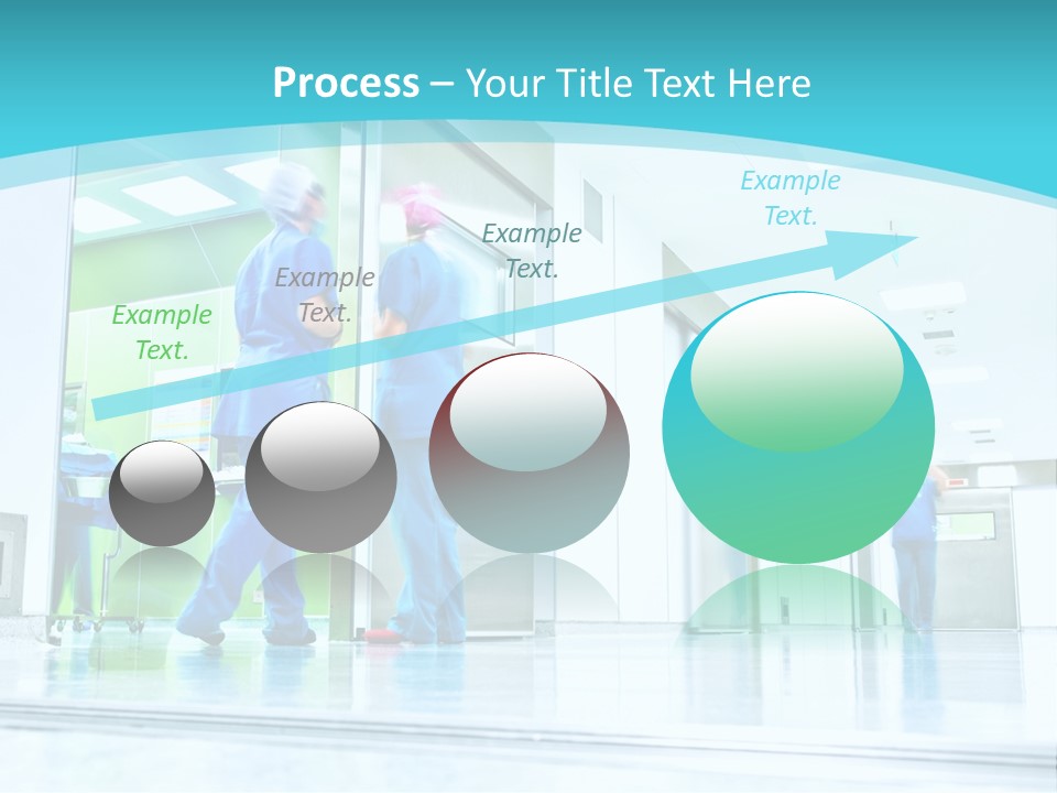 Equipment Cool White PowerPoint Template
