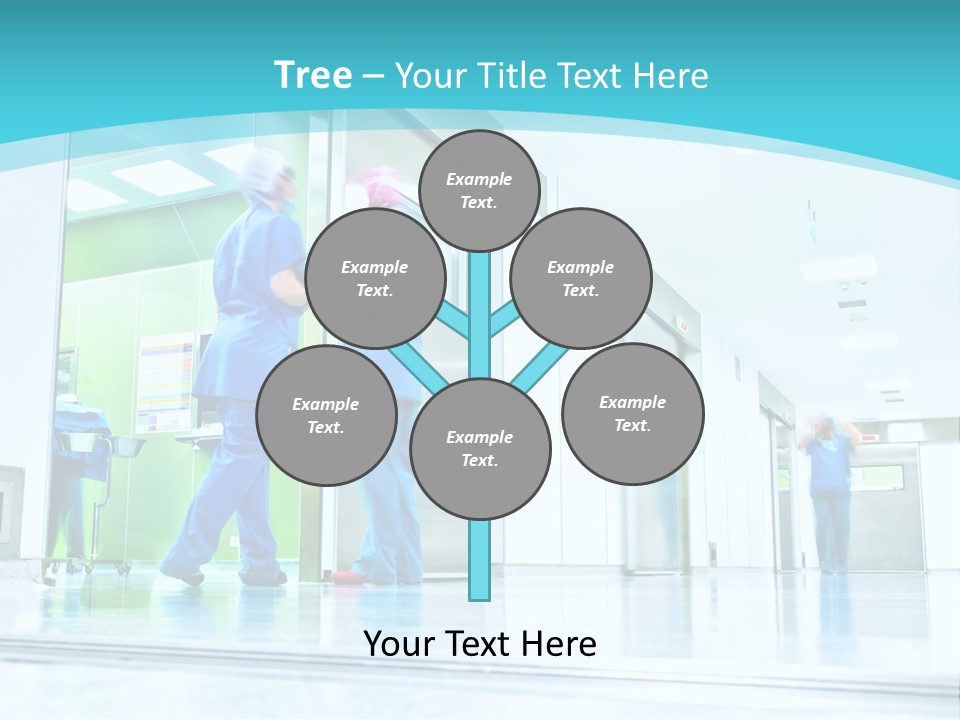 Equipment Cool White PowerPoint Template
