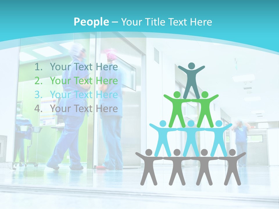 Equipment Cool White PowerPoint Template