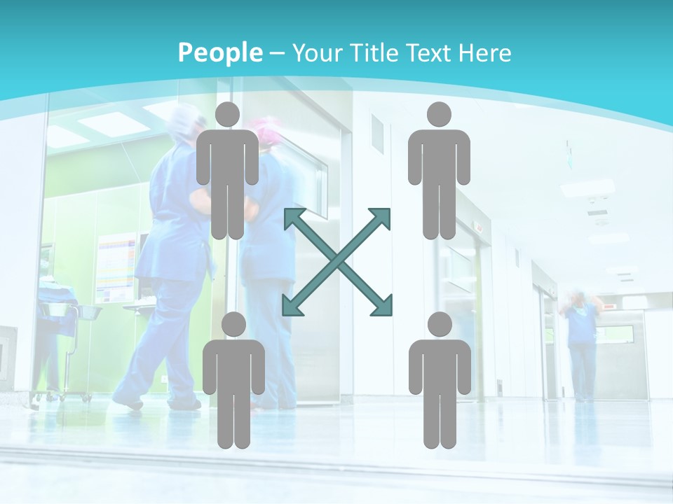 Equipment Cool White PowerPoint Template