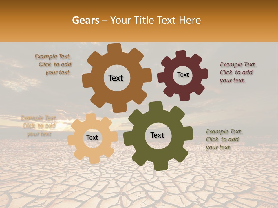 Industry Supply Ventilation PowerPoint Template