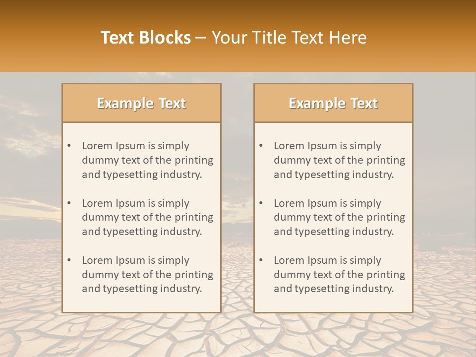Industry Supply Ventilation PowerPoint Template