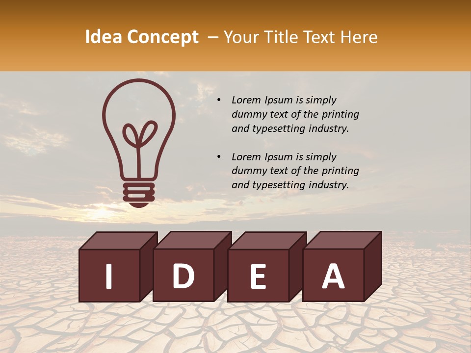 Industry Supply Ventilation PowerPoint Template