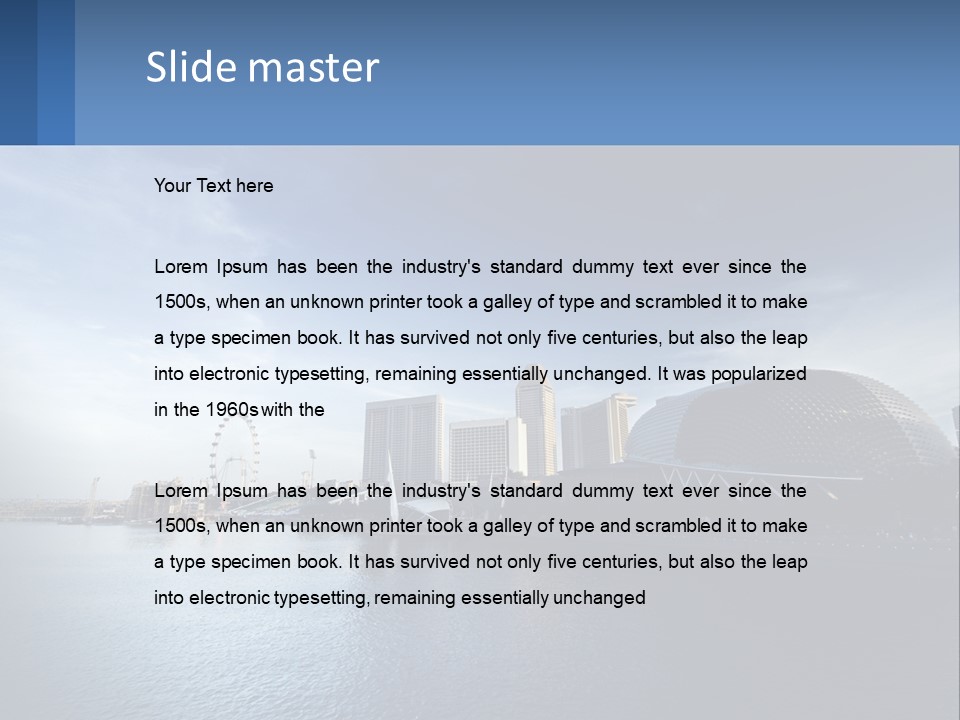 Ventilation Industry Conditioner PowerPoint Template