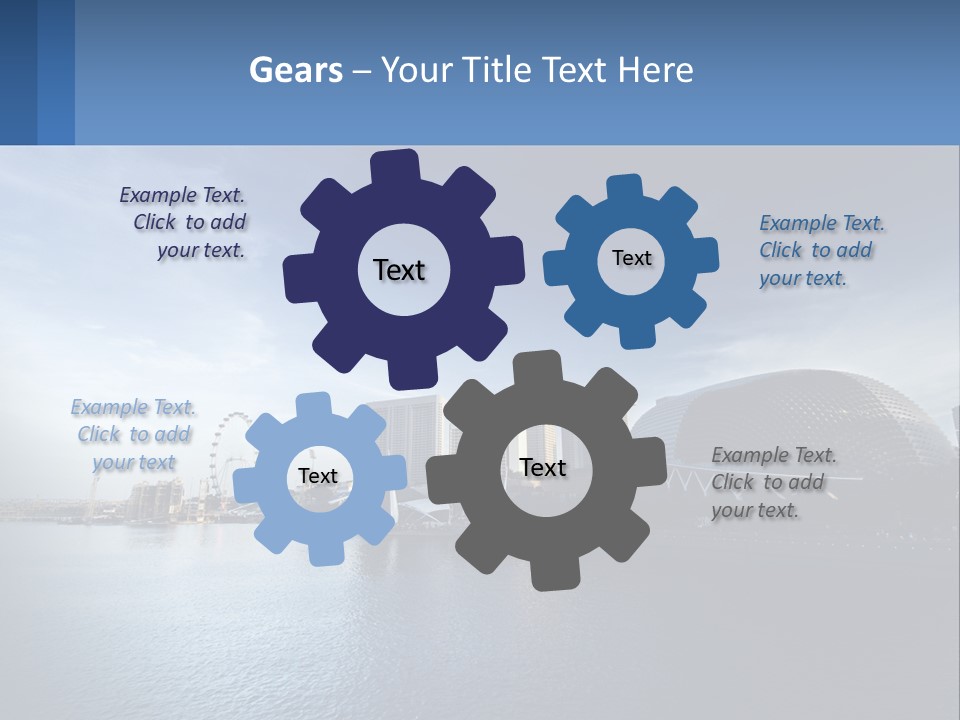 Ventilation Industry Conditioner PowerPoint Template