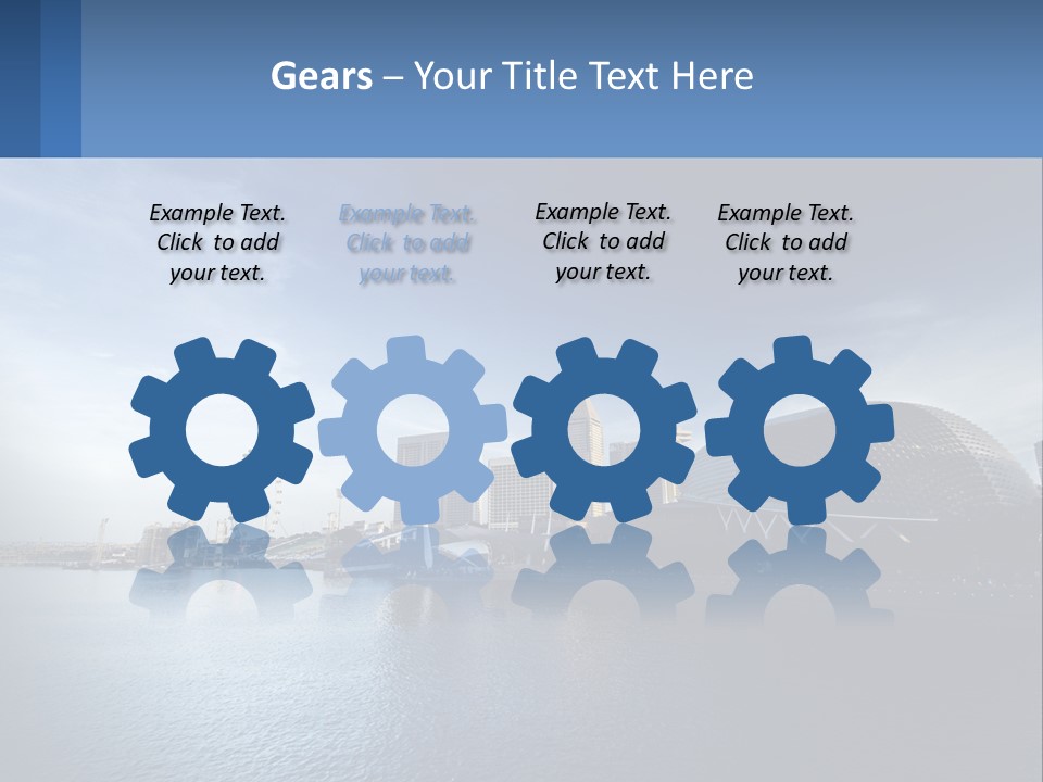 Ventilation Industry Conditioner PowerPoint Template