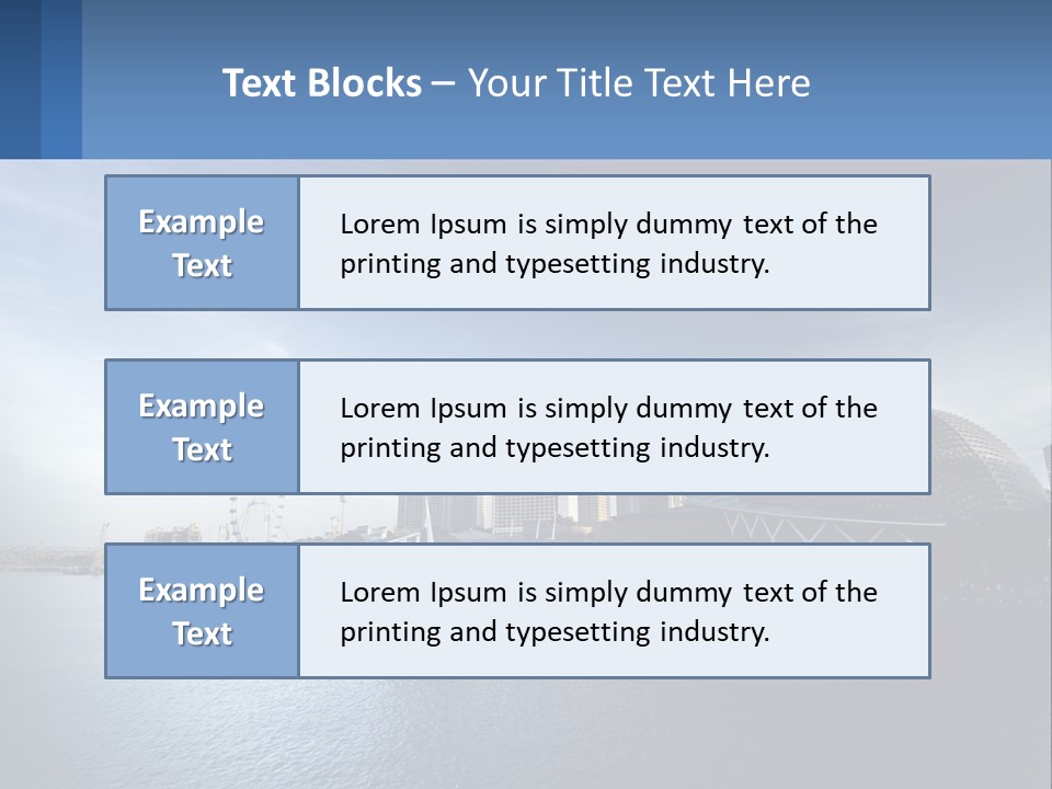 Ventilation Industry Conditioner PowerPoint Template
