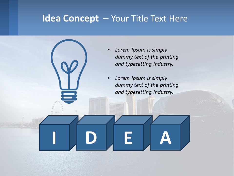 Ventilation Industry Conditioner PowerPoint Template