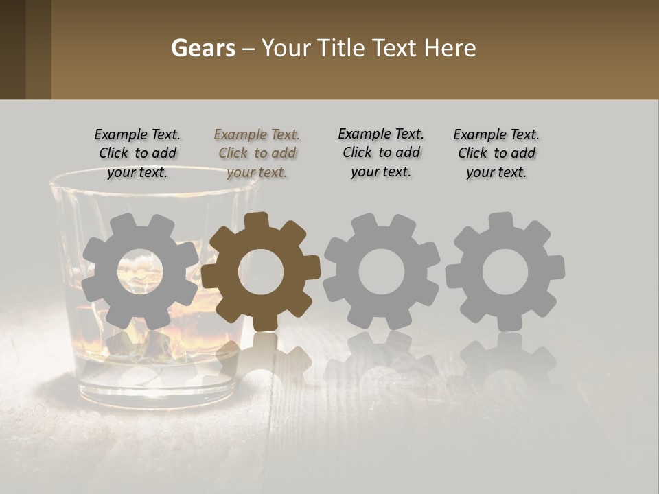 White Electricity System PowerPoint Template