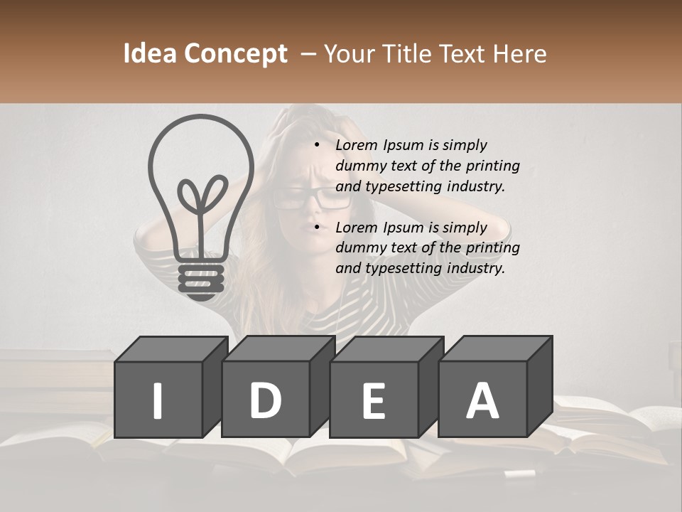 Electricity House Cool PowerPoint Template