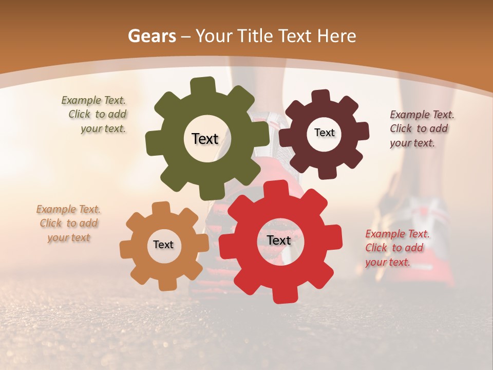 Cold Technology Air PowerPoint Template