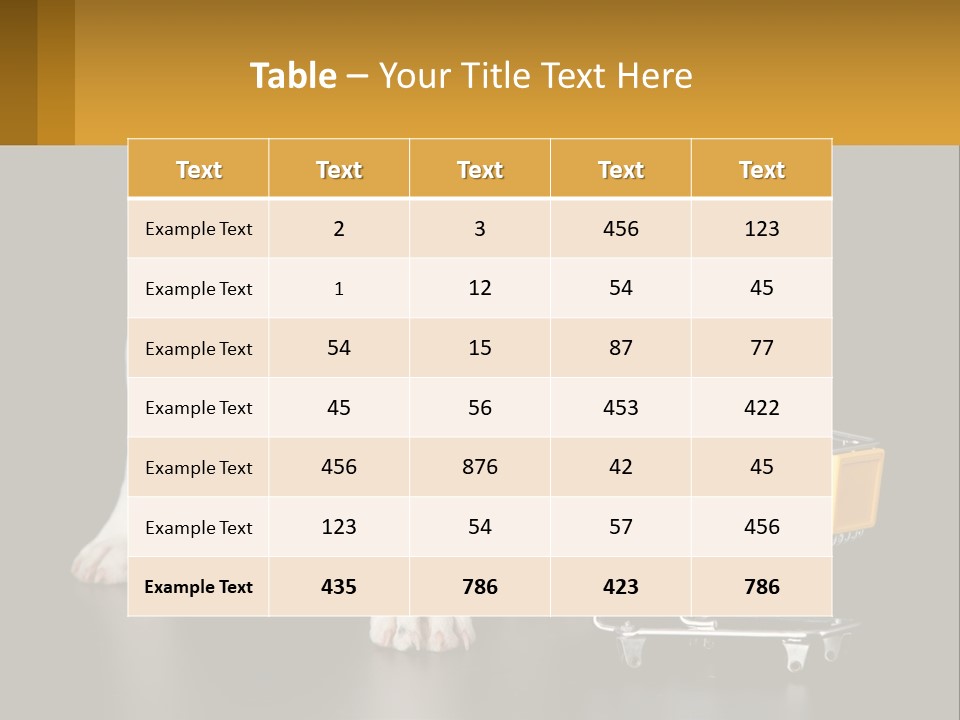 Cold Supply Switch PowerPoint Template