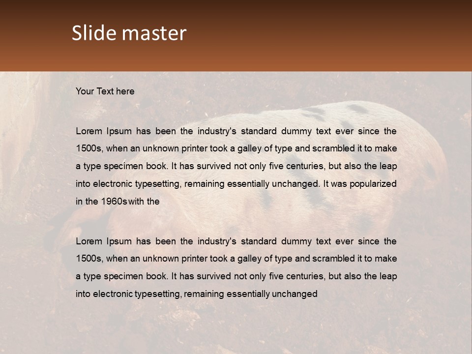 Air Electricity Remote PowerPoint Template