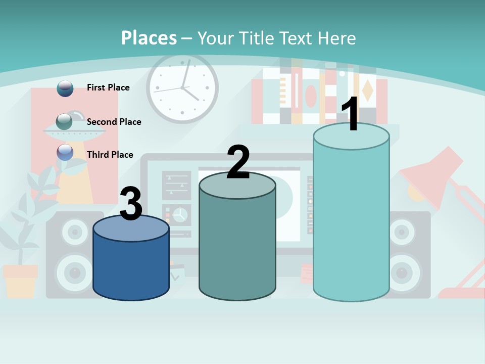 Electric Condition Supply PowerPoint Template