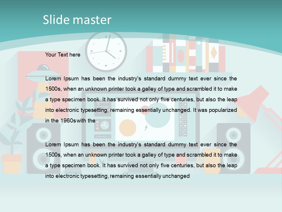 Electric Condition Supply PowerPoint Template