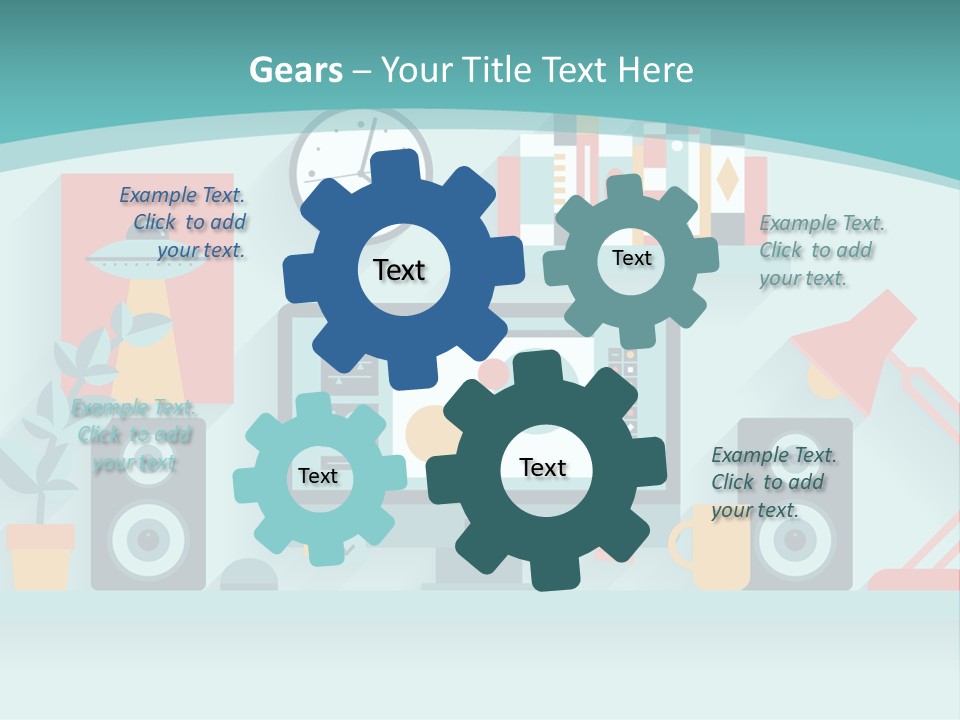 Electric Condition Supply PowerPoint Template