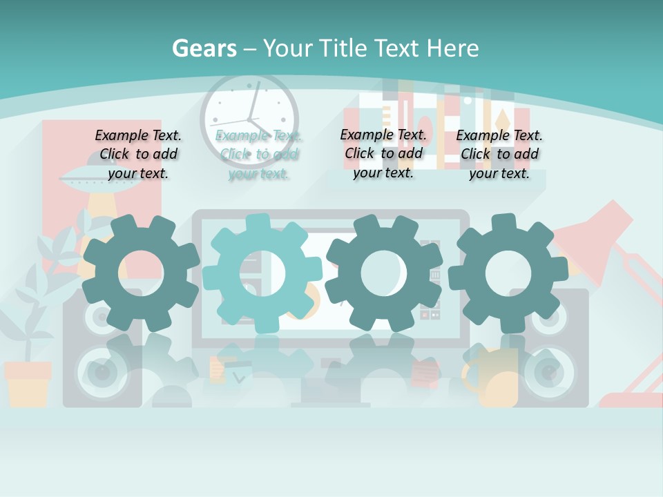 Electric Condition Supply PowerPoint Template