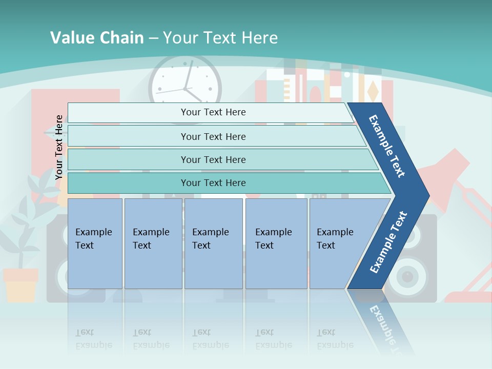 Electric Condition Supply PowerPoint Template