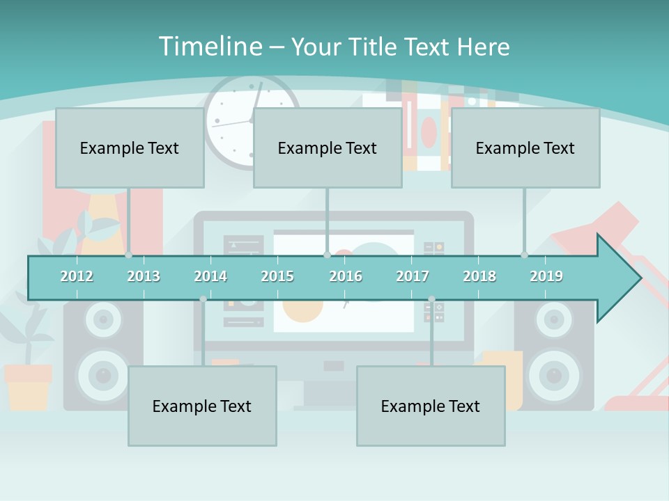 Electric Condition Supply PowerPoint Template