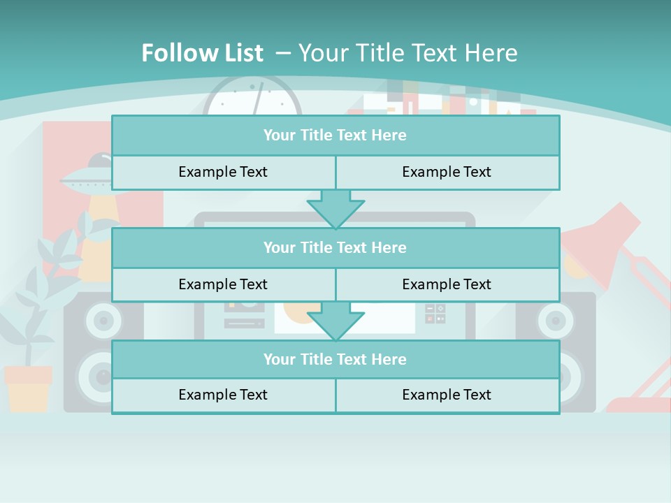 Electric Condition Supply PowerPoint Template