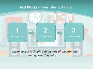 Electric Condition Supply PowerPoint Template