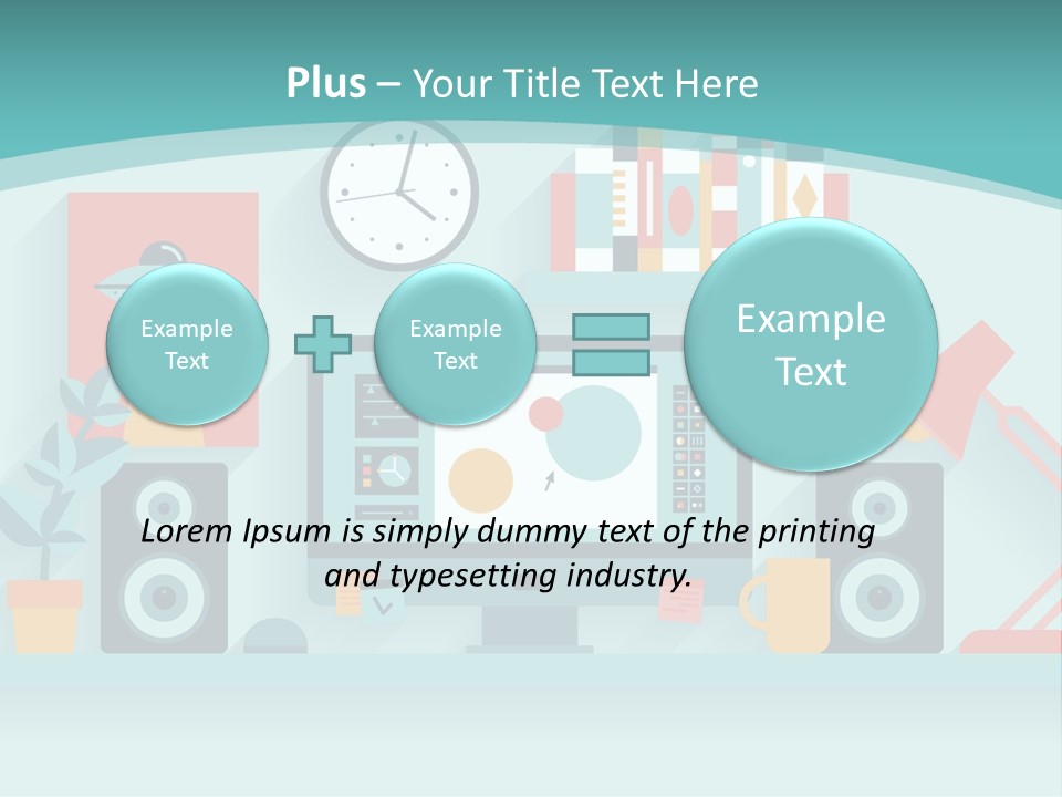 Electric Condition Supply PowerPoint Template