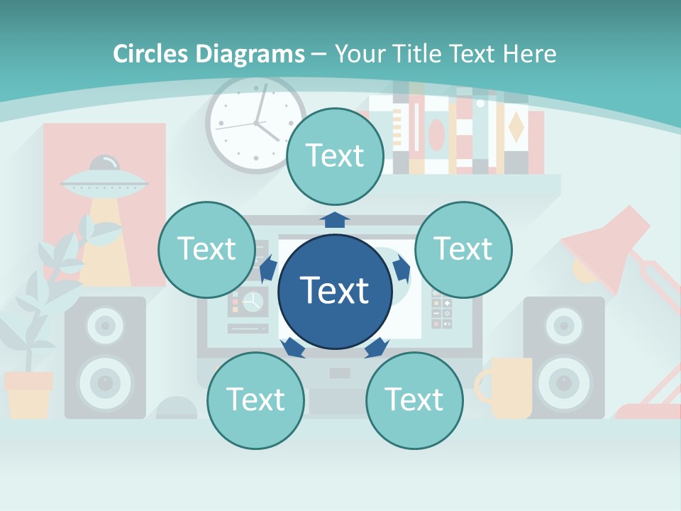 Electric Condition Supply PowerPoint Template