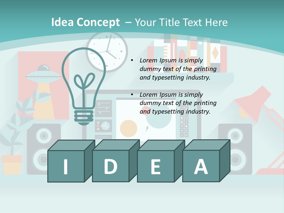 Electric Condition Supply PowerPoint Template