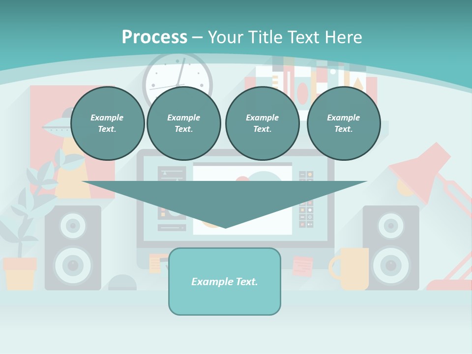 Electric Condition Supply PowerPoint Template