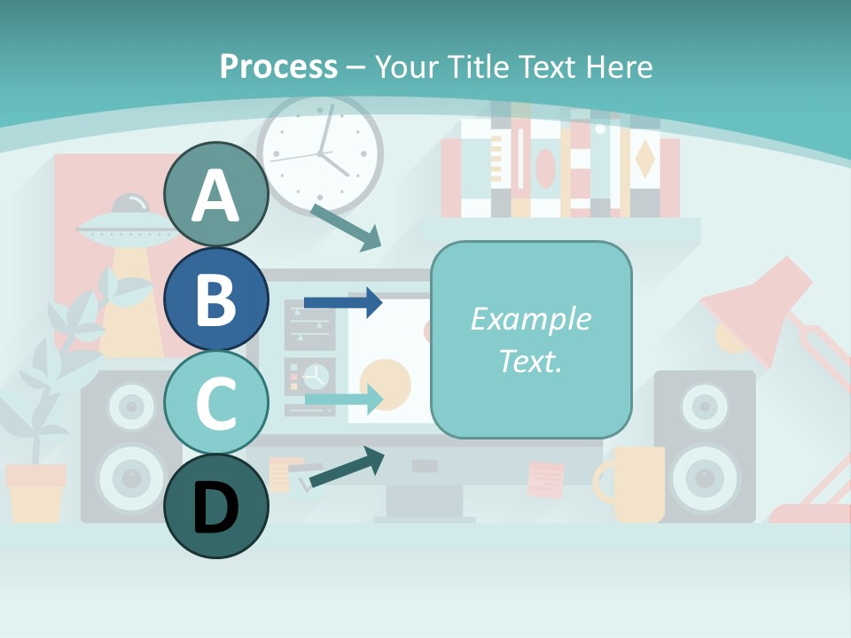 Electric Condition Supply PowerPoint Template