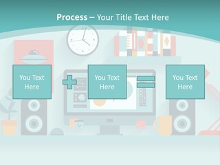 Electric Condition Supply PowerPoint Template