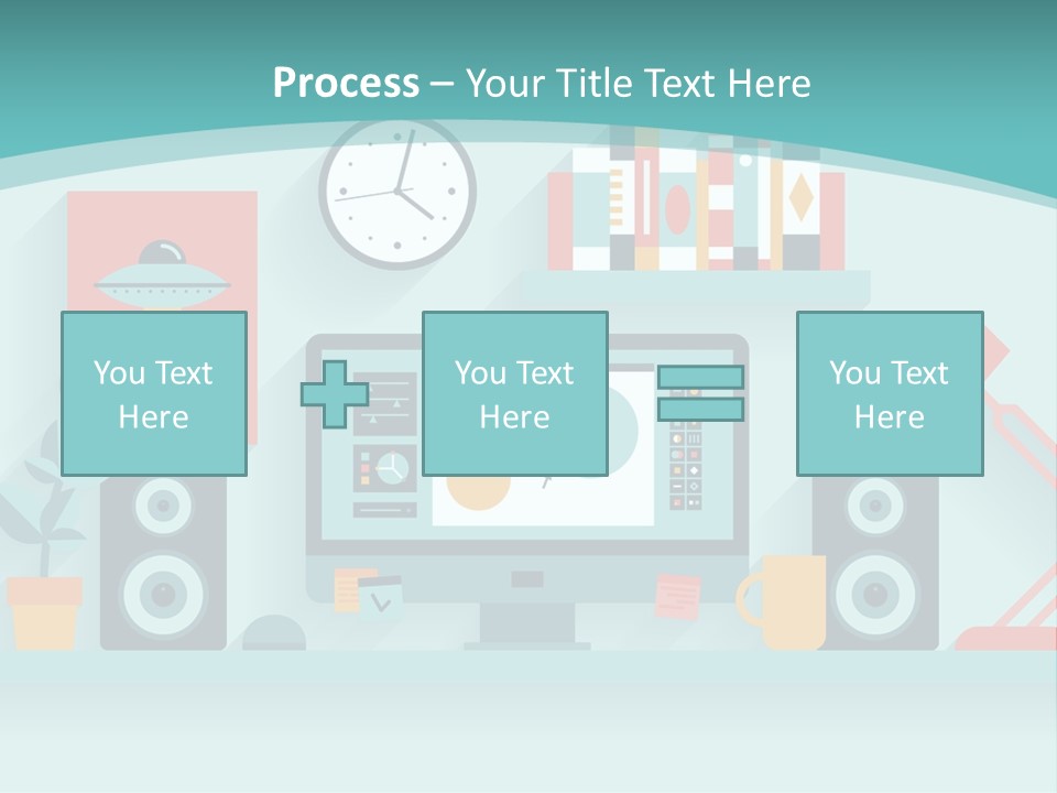 Electric Condition Supply PowerPoint Template