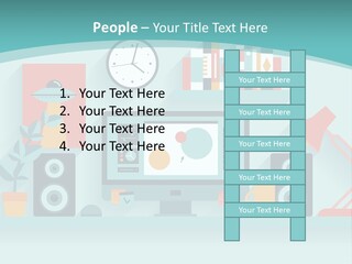 Electric Condition Supply PowerPoint Template