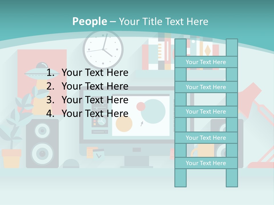 Electric Condition Supply PowerPoint Template