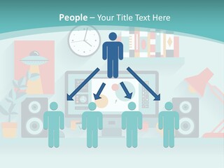 Electric Condition Supply PowerPoint Template