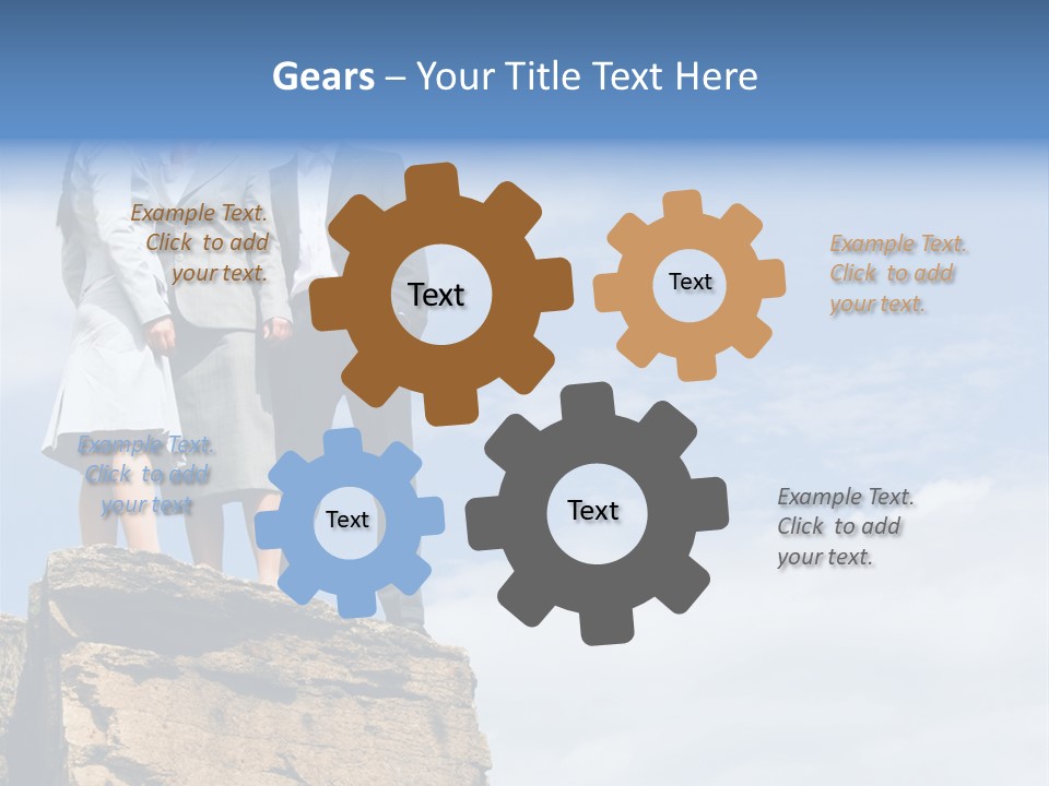 Energy Supply Electricity PowerPoint Template