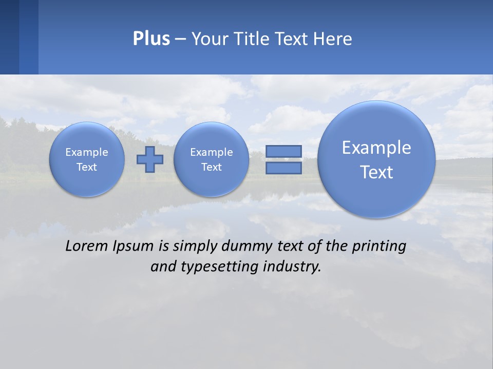 Technology Electricity Industry PowerPoint Template