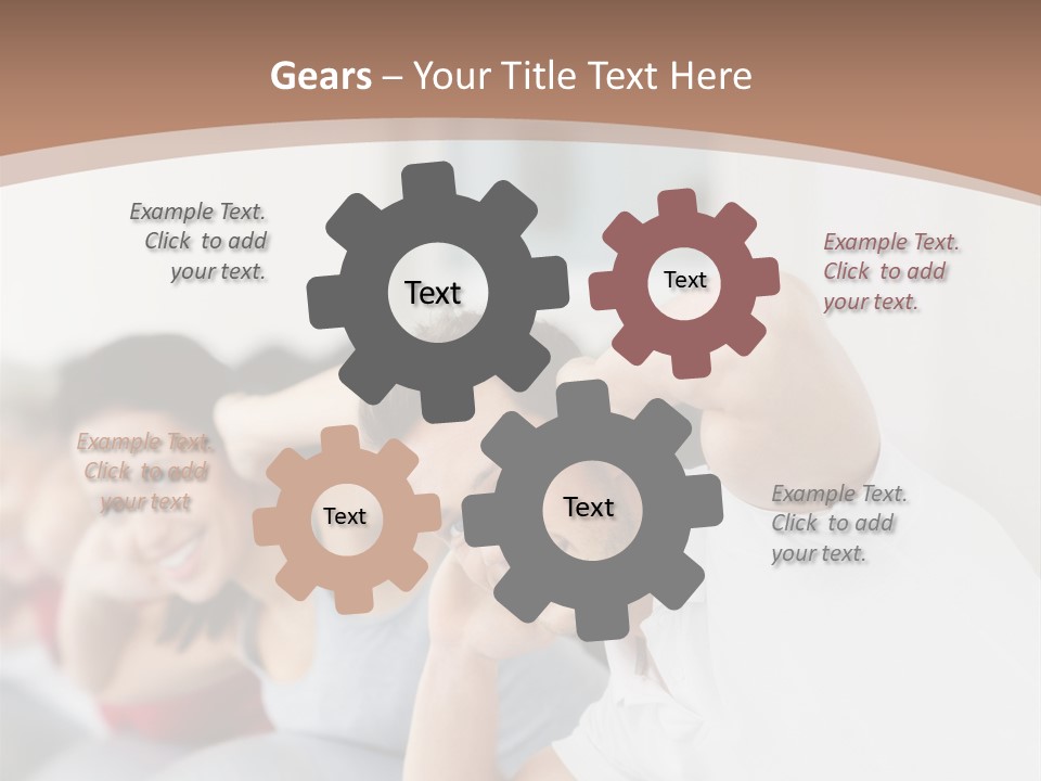 Cool Temperature Conditioner PowerPoint Template