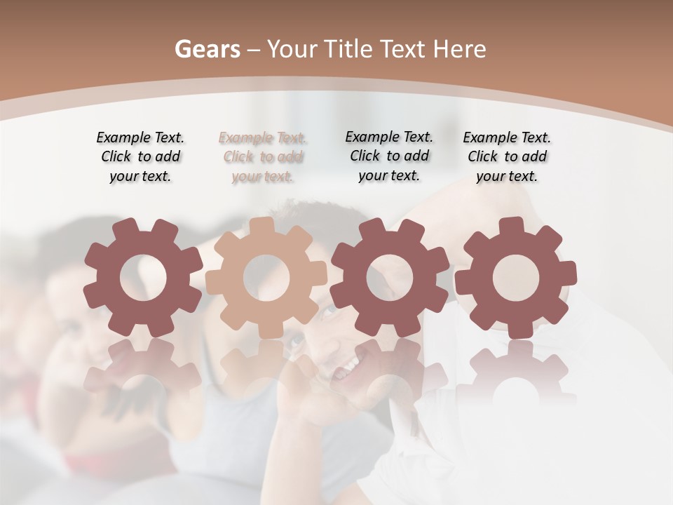 Cool Temperature Conditioner PowerPoint Template